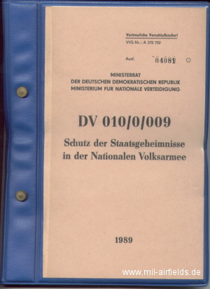 NVA DDR Dienstvorschrift DV 010/0/005 Uniformarten und ihre Trageweise Uniformen 